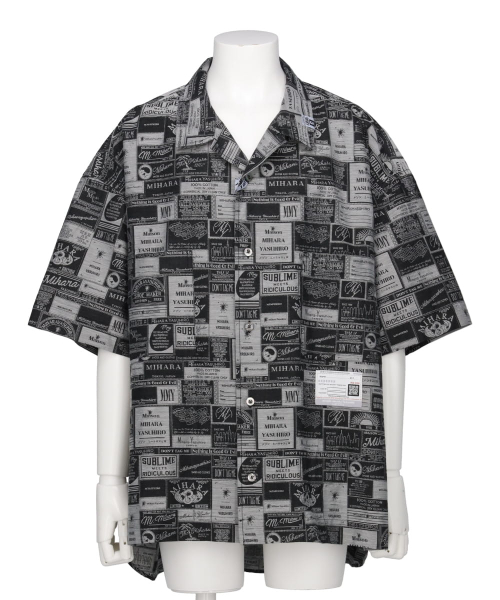 特価 メゾンミハラヤスヒロClassic - Tag YASUHIRO Shirts Jacqurd H/S